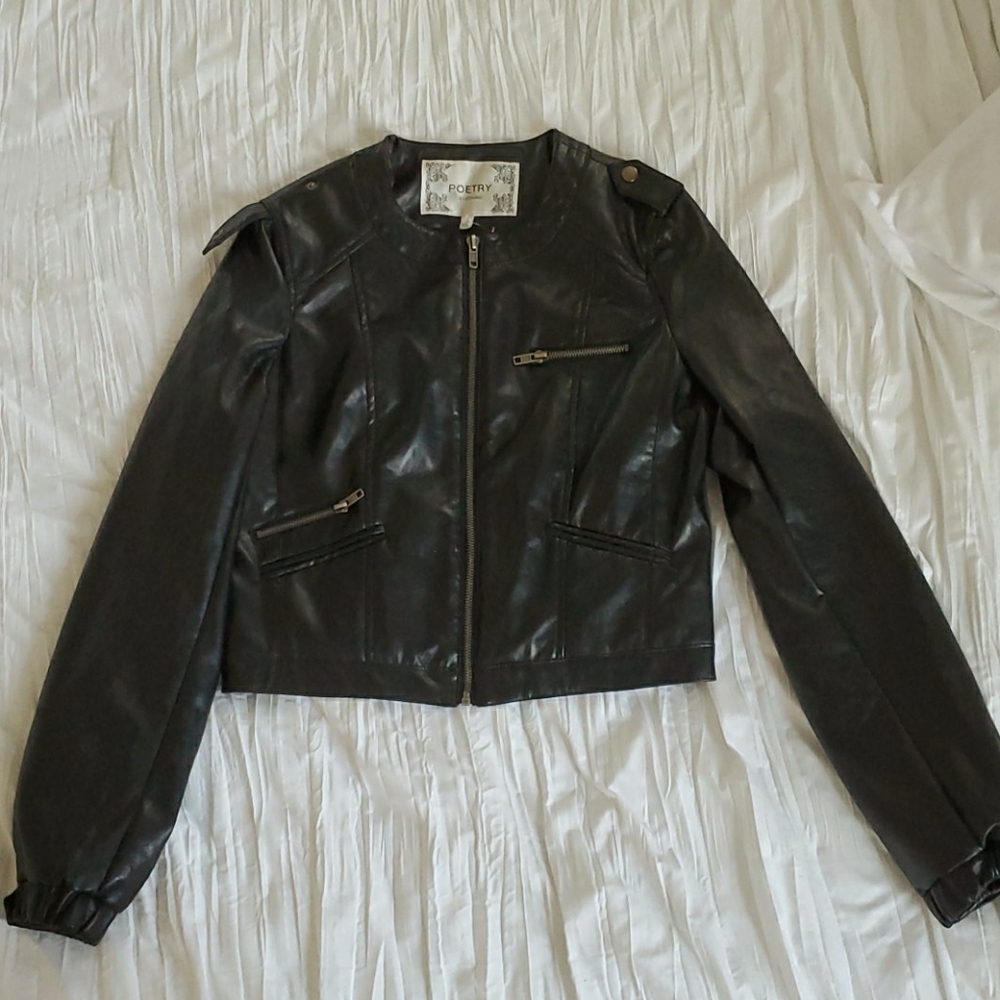 Leather jacket